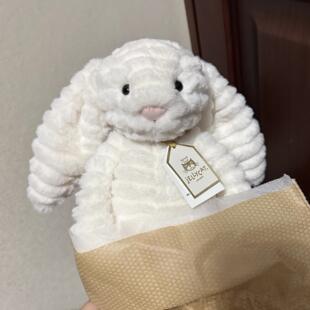 英国Jellycat致臻害羞尼珀斯朱尼珀邦尼兔毛绒玩具安抚玩偶礼物