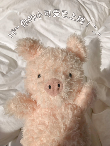 jellycat卷毛玩偶男女生节日礼物