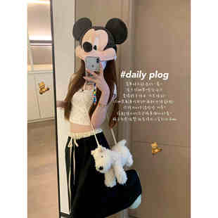 英国jellycat西高地包咖啡杯包巴塞罗爆米花腊肠犬斜挎包毛绒玩偶