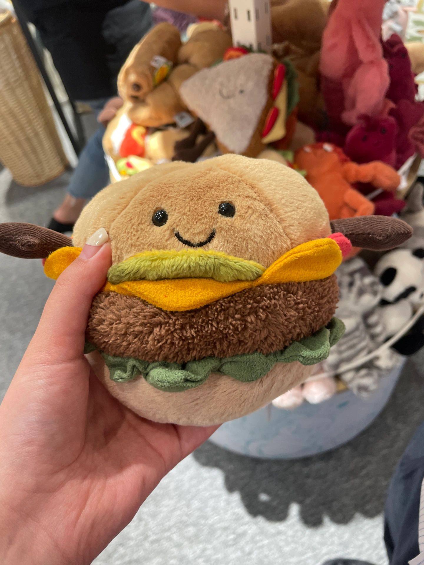 jELLYCAT趣味汉堡草莓挞爆米花珍珠奶茶生日蛋糕毛绒玩具儿童礼物,玩具/童车/益智/积木/模型,毛绒/玩偶/公仔/布艺类玩具,淘宝优惠券,粉丝福利购,淘宝优惠卷