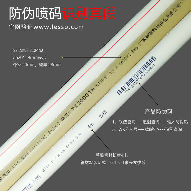 (精选好物）定制联塑ppr水管ppr冷热水管管材配件高端家装20253联