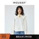 010GSW30 2370 MOUSSY 衬衫 2023春夏新品 可拆卸花瓣大领甜美风长袖