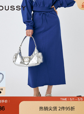 MOUSSY 春季联名款城市运动风卫裙半身裙女028ISQ91-1141
