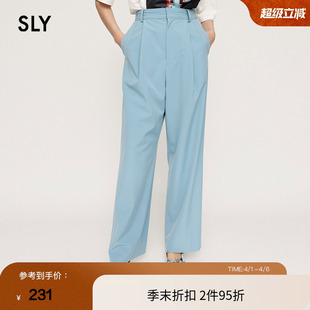 fit压褶西装 clean 春季 1010 垂感休闲裤 女030HSY31 裤 SLY