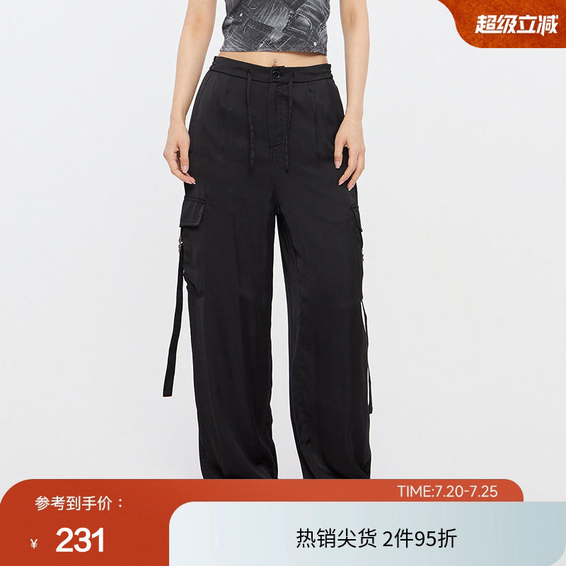 MOUSSY 夏季日系不简单工装风多口袋休闲裤028HSZ30-0711