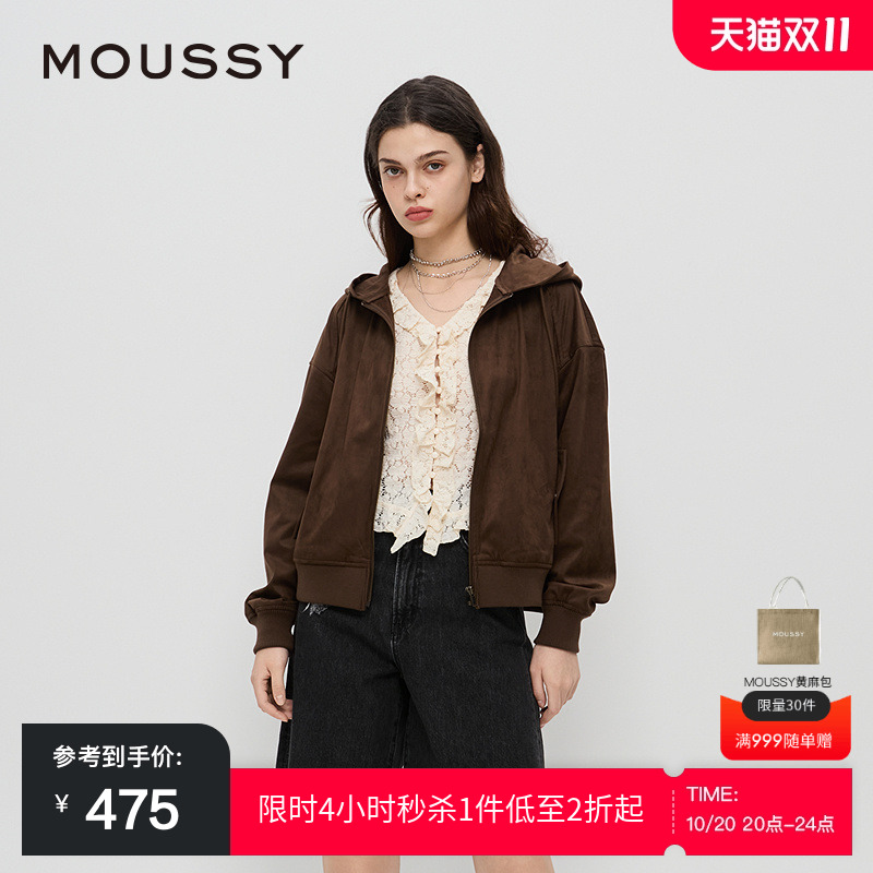 130ɫ 00020/F moussy 2024＾ƷʽŸõѹƤ028HAZ80-1191