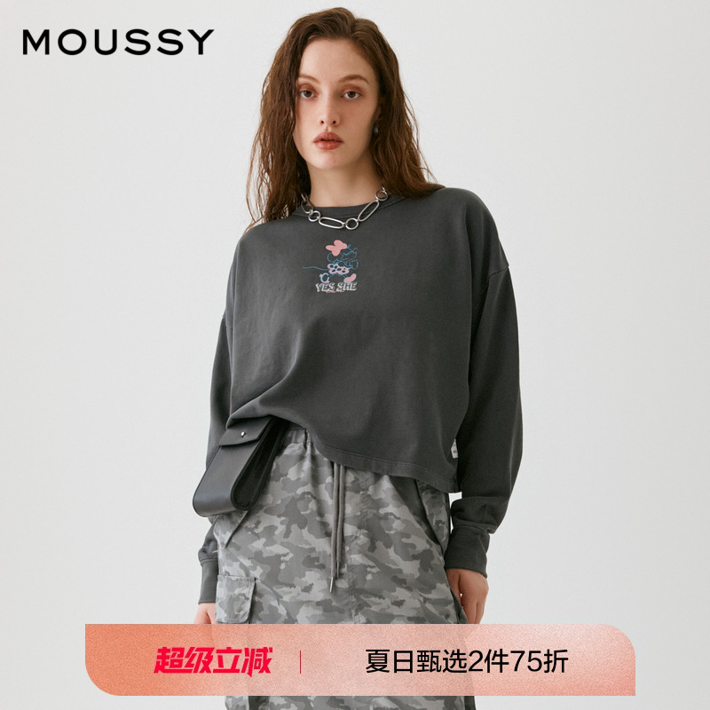 迪士尼合作款 卡通印花 短款