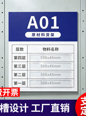 仓库货架库位管理看板定制