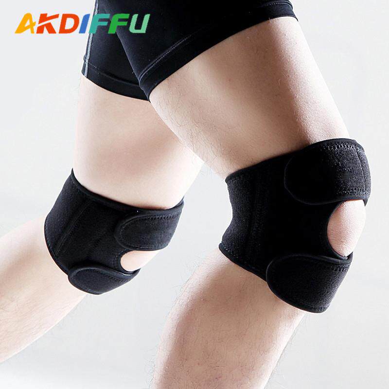 开放式髌骨带运动护膝潜水料网眼可调节Neoprene护膝户外运动礼物