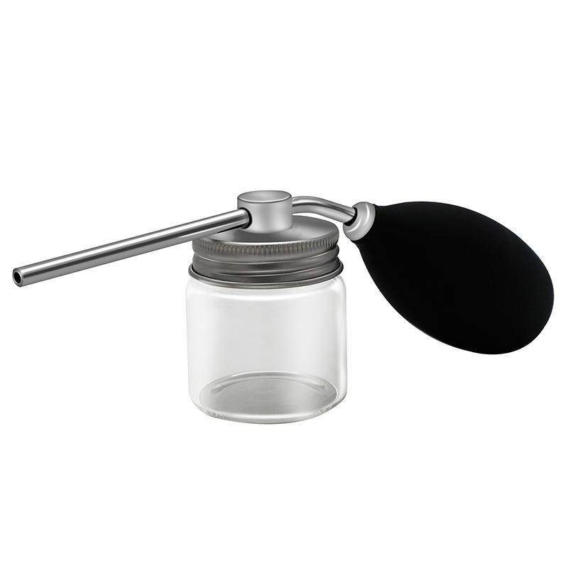 Barbershop头发纤位喷粉瓶发际线喷瓶美发硅胶气囊果粉痱子粉喷瓶