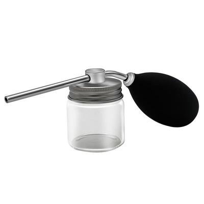 Barbershop头发纤位喷粉瓶发际线喷瓶美发硅胶气囊果粉痱子粉喷瓶