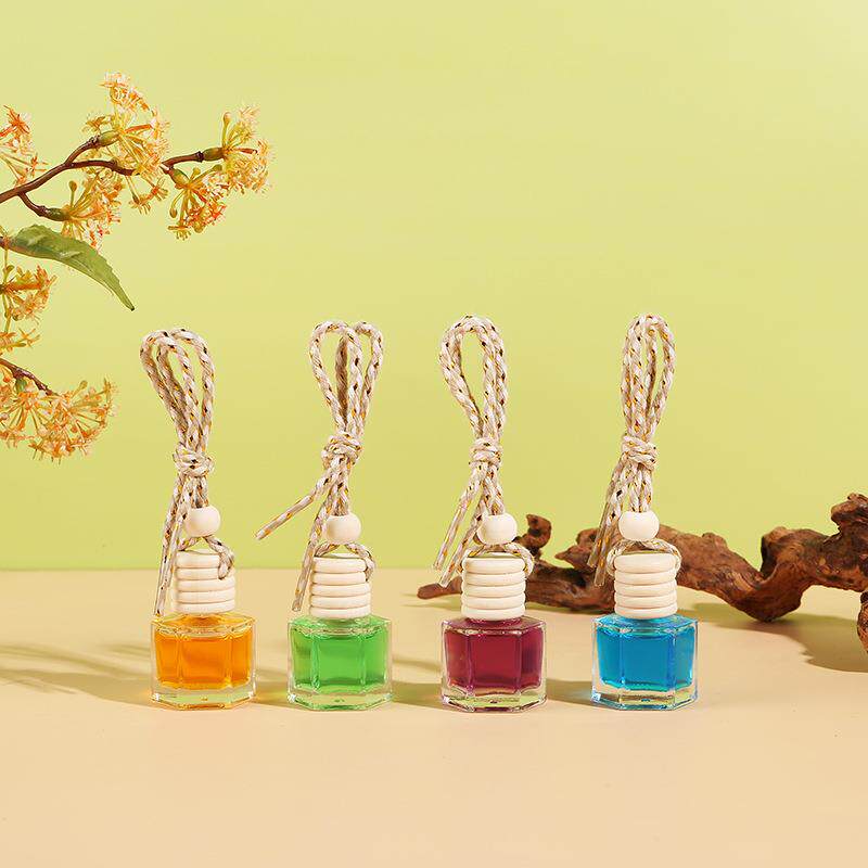 车载香薰瓶透明玻璃瓶高颜值香水瓶裸瓶分装瓶扩香瓶现货礼物