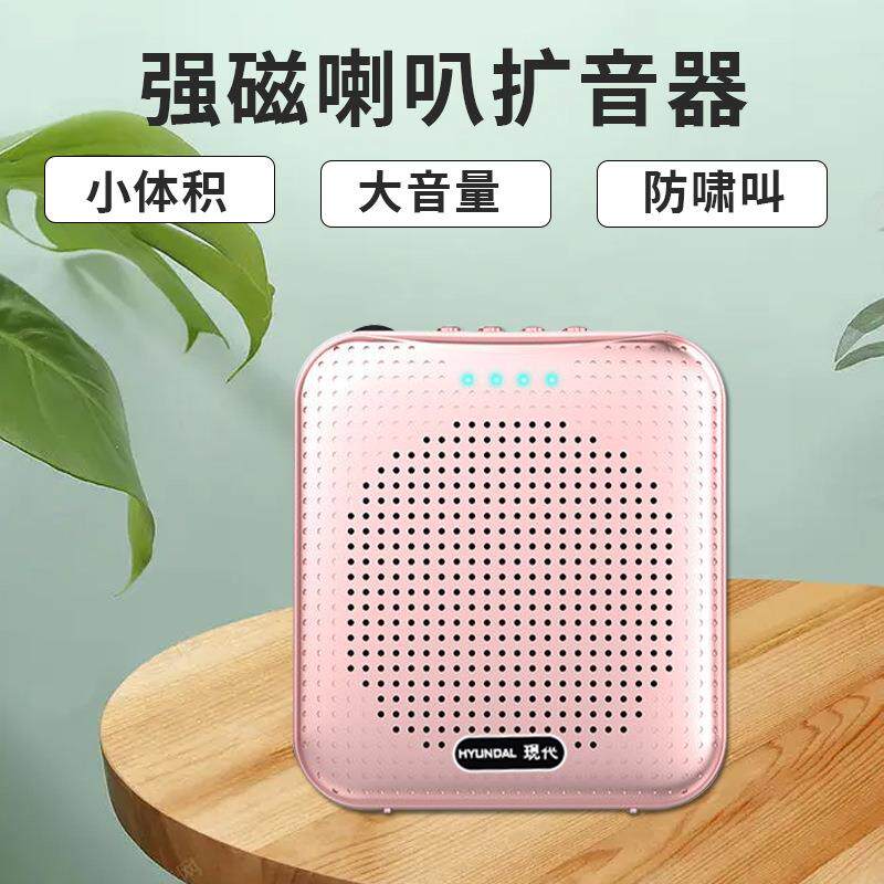 新款蓝牙扩音器教学售卖喊话大音量扩音机插卡U盘播放器