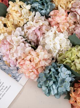 仿真花小枝绣球假花绿植物婚庆装饰工艺品INS风MW52664定制