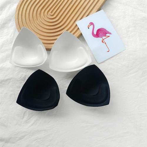 法式三角杯胸垫小胸平胸使用少女内衣海绵垫乳垫内衣插片文胸衬垫