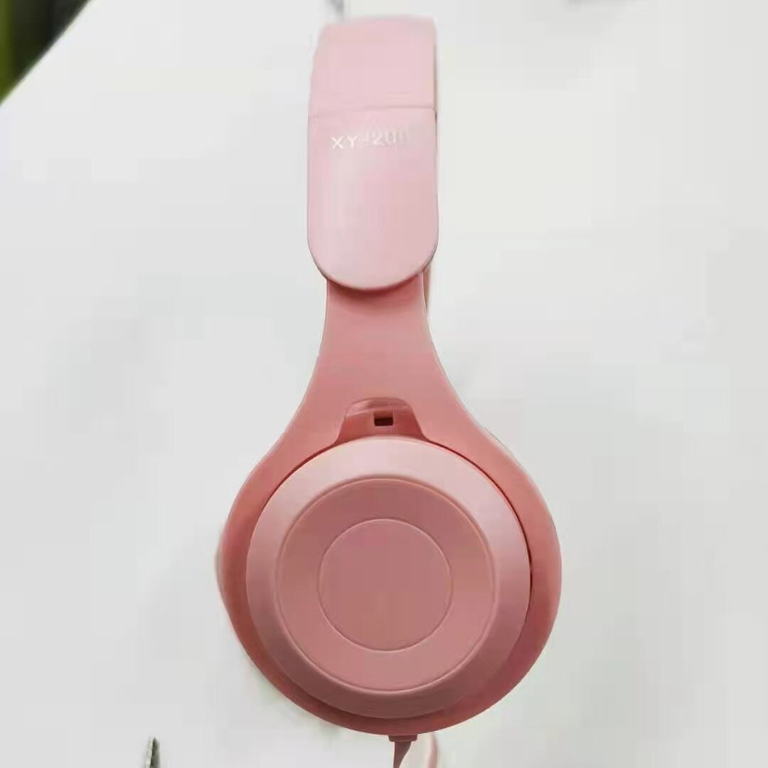 新款马卡龙Y08有线头戴式耳机适用手机电脑MP3音乐耳机