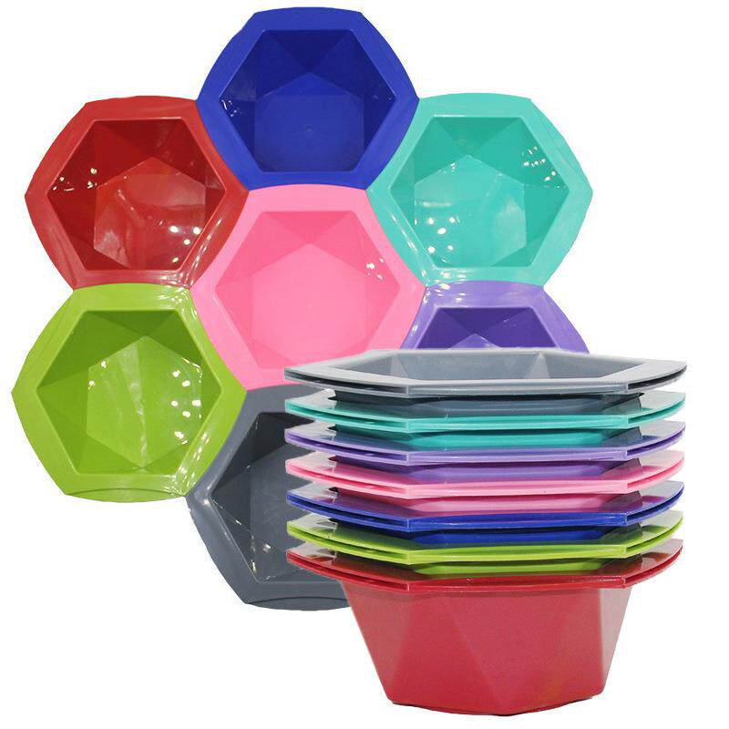 染发碗套装挑染碗打蜡美发工具美发用品多色焗油碗七件套装礼物