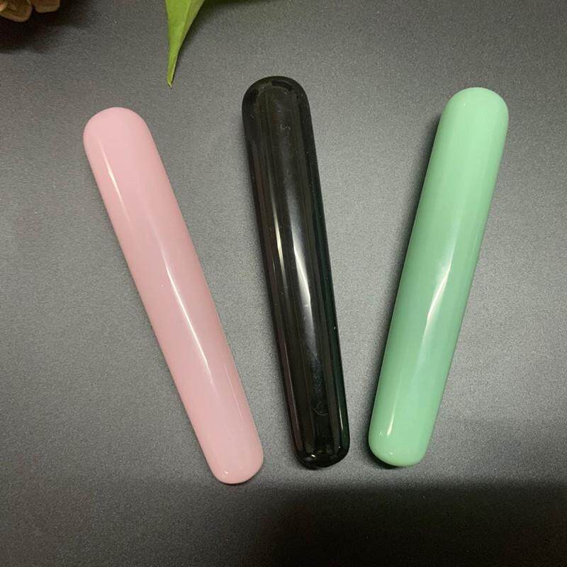 天然玉石 脸部刮痧板 点穴按摩棒 拔经棒礼物