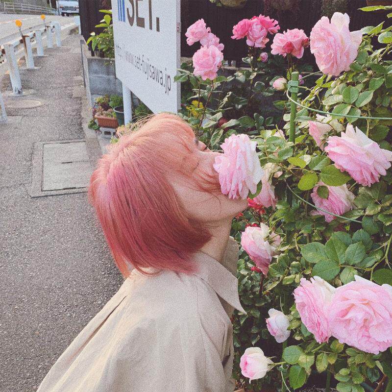 蜜桃粉假发女短发波波头少女可爱软妹cos韩式发型网红自然假礼物