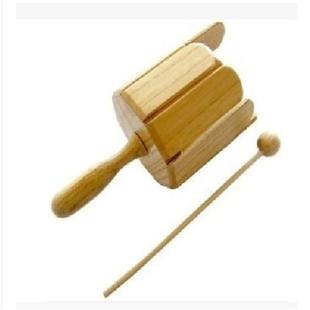 奥尔夫多音响筒打击乐器八音桶音乐教具幼儿园木质8音响筒多音桶