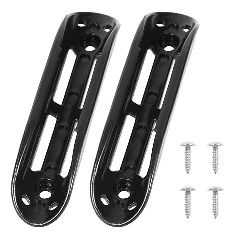 皮划艇配件桨座桨扣夹子 船桨挂钩固定扣 塑料件桨支架配螺丝