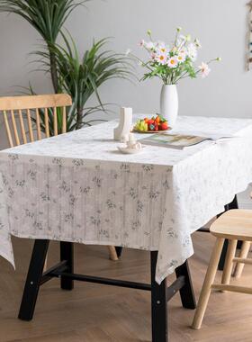 韩式ins白色蕾丝碎花圆餐桌布艺 清新长方形茶几盖巾装饰野餐台布