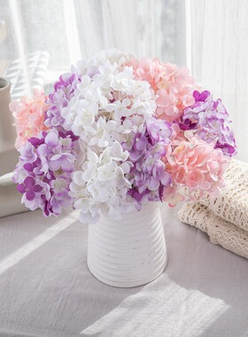 仿真花绣球花植物墙假花婚庆手捧花家居背景花墙摄影布景MW07354