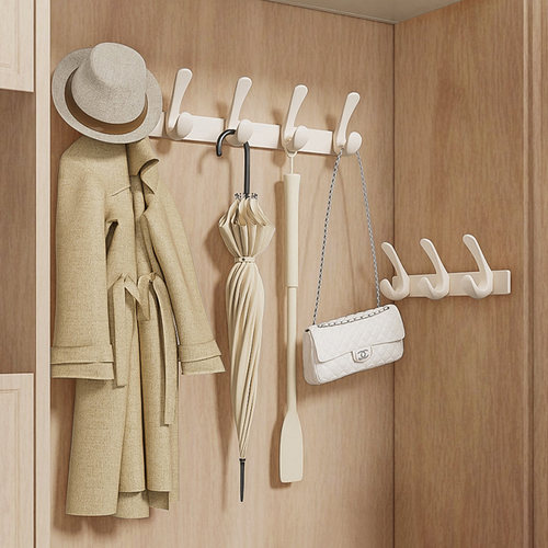 免打孔挂衣钩墙上壁挂排钩衣帽钩