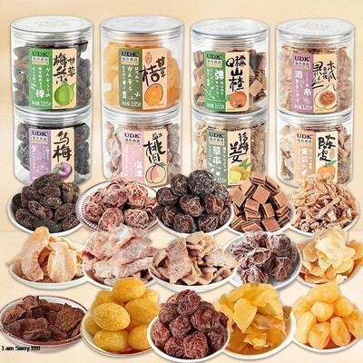 优之良品话梅罐装即食甘甜话梅