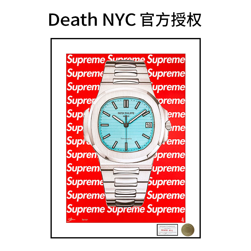 DeathNYC限量亲签版画百达翡丽