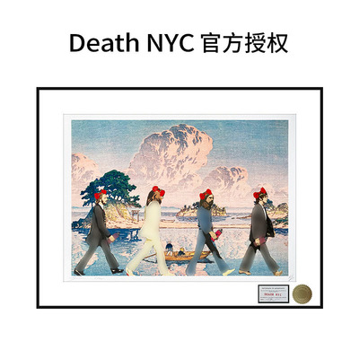DeathNYC版画披头士乐队