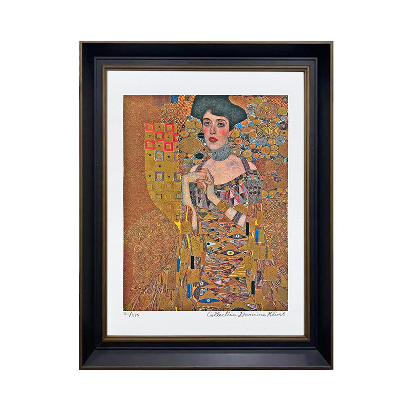 克里姆特 限量版画Portrait of Adele Bloch-Bauer 附画廊证书