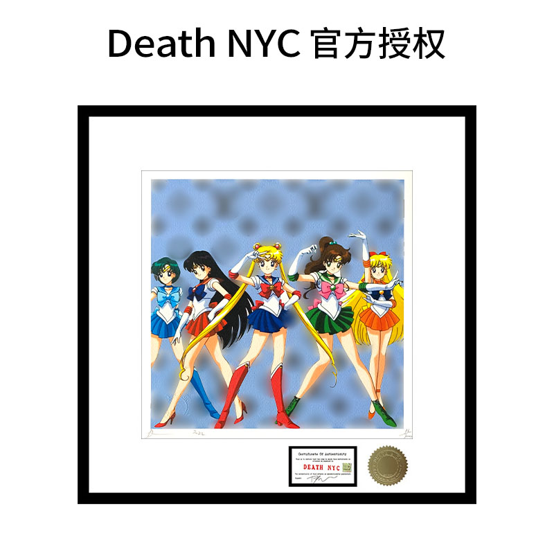 DeathNYC签名限量版画美少女