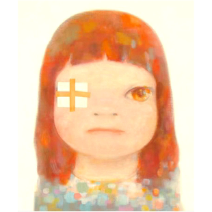 日本正品官方限定奈良美智海报微热少女日系装饰画潮流艺术海报