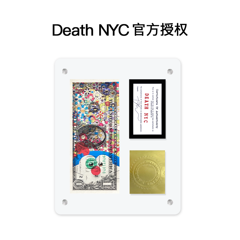 DeathNYC亲签版画机器猫