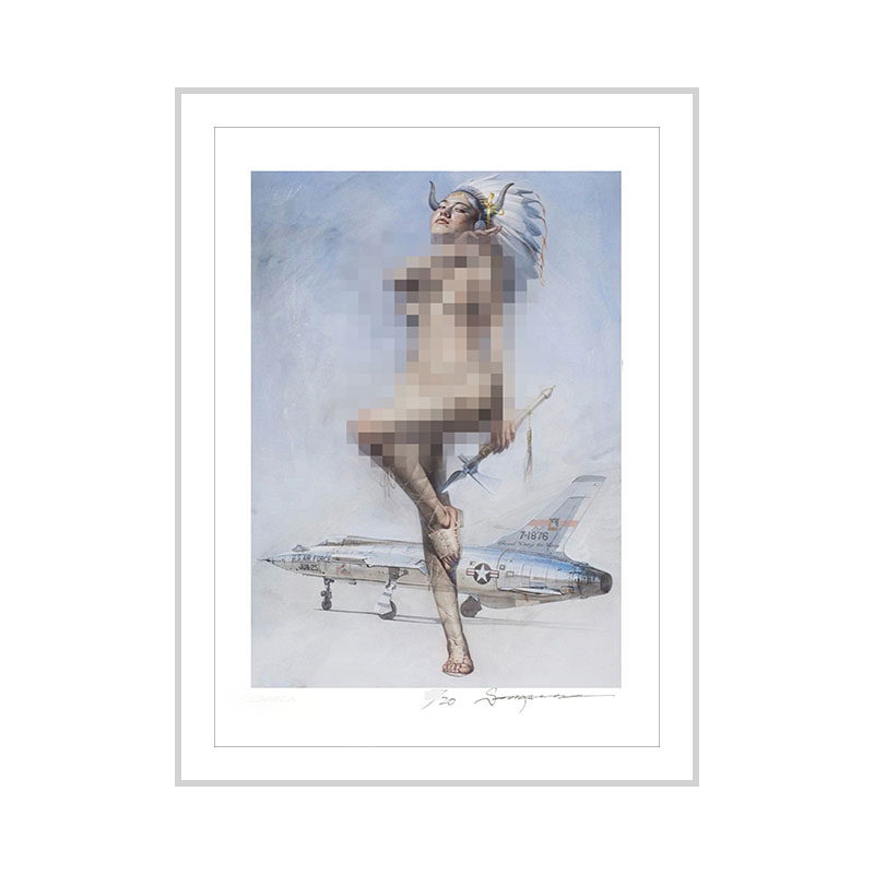 限20版空山基亲笔签名限量版画