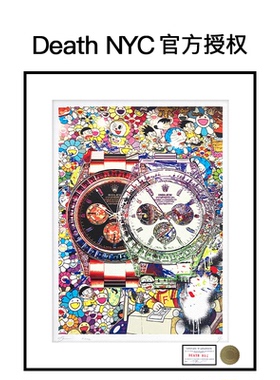 DeathNYC限量亲签版画手表劳力
