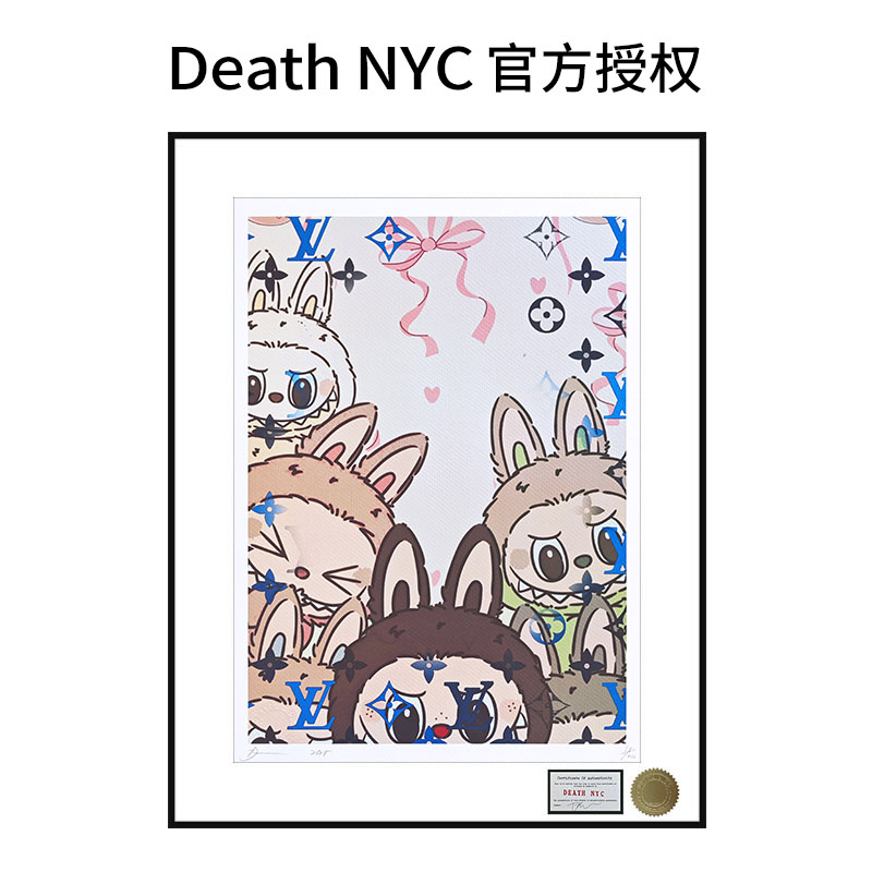 DeathNYC亲签限量版画大首领