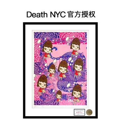 DeathNYC限量亲签版画奈良美智