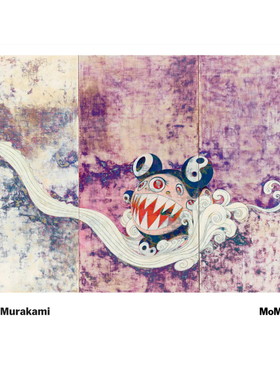 村上隆正品美国MoMA限定727DOB系列海报沙发背景墙装饰画