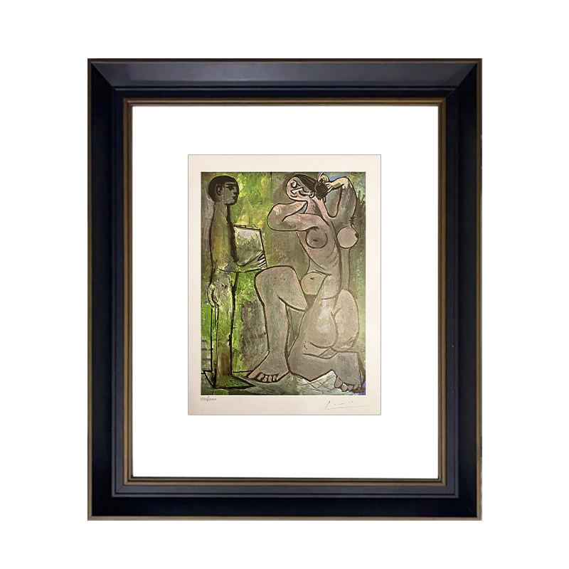 毕加索限量亲签官方证书