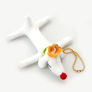 现货日本正品奈良美智青森犬玩偶公仔包挂件钥匙扣挂饰