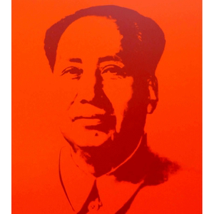 安迪·沃霍尔丝网版画毛主席像