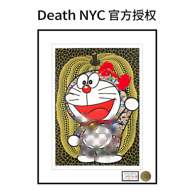 DeathNYC签名限量版画机器猫