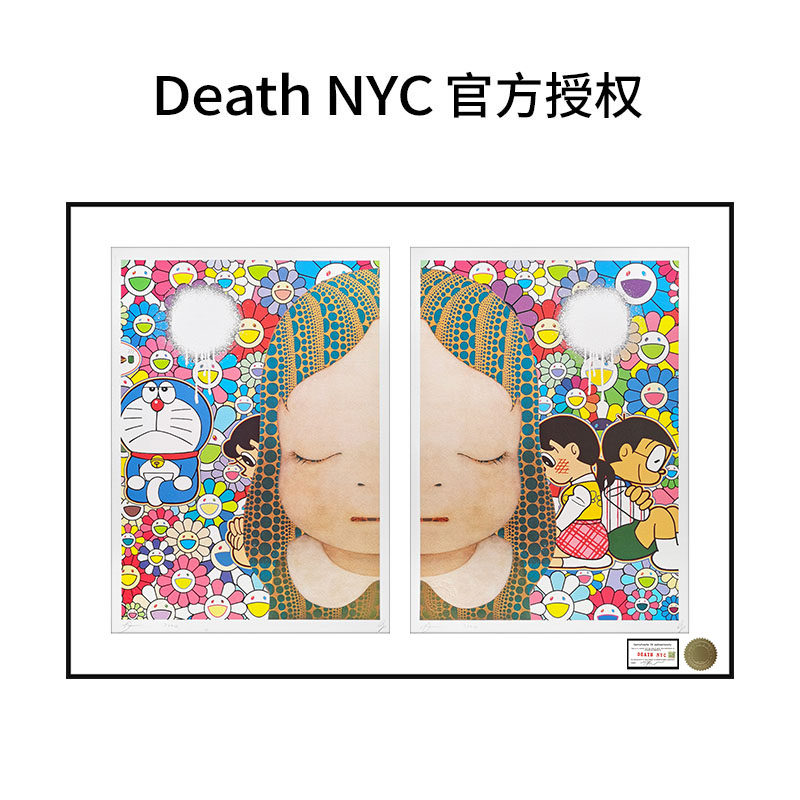 DeathNYC亲签版画奈良美智女孩