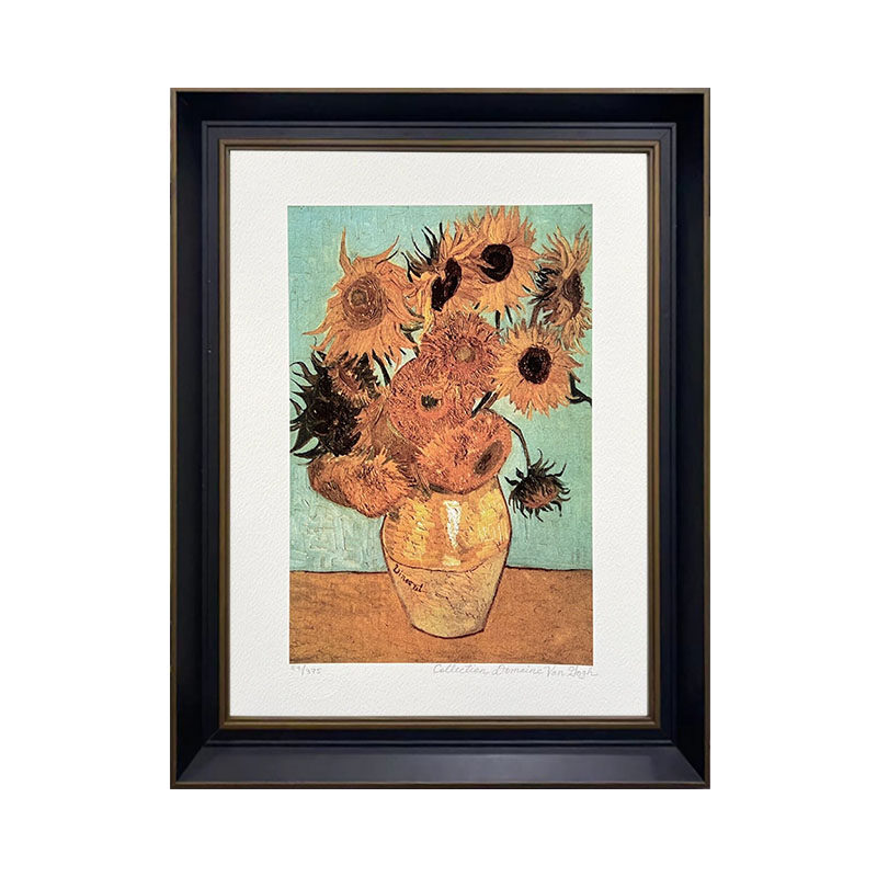 梵高基金会限量版画Sunflowers