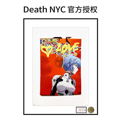 DeathNYC版画EVA绫波丽