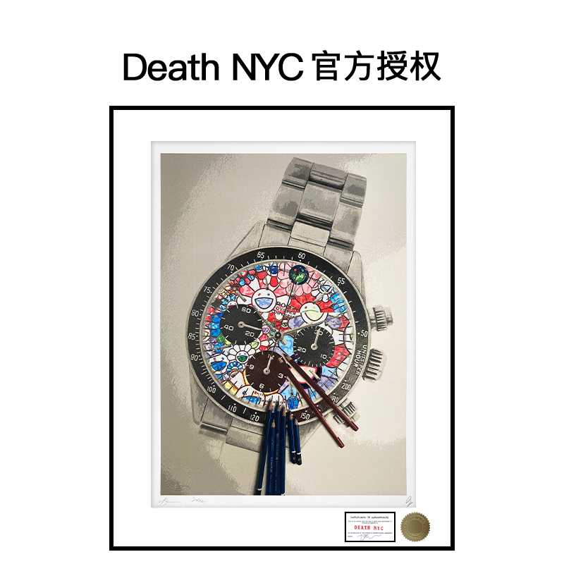 DeathNYC限量亲签版画劳力士