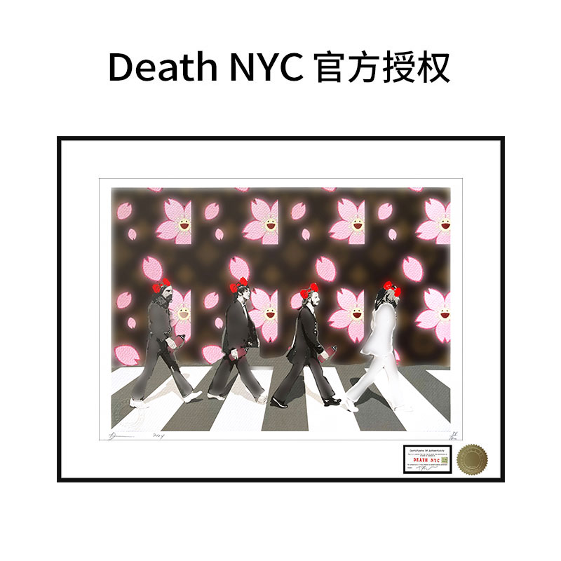 DeathNYC限量亲签版画披头士