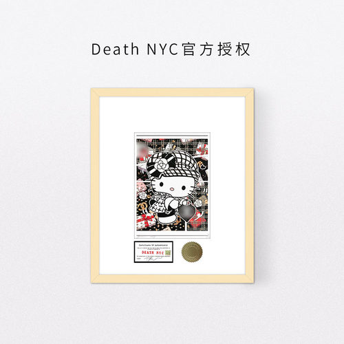 DeathNYC版画hellokitty装饰画
